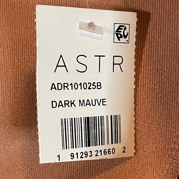 NWT ASTR Virginia square neck shoulder padded ruched bodycon midi dress size S - Picture 7 of 7